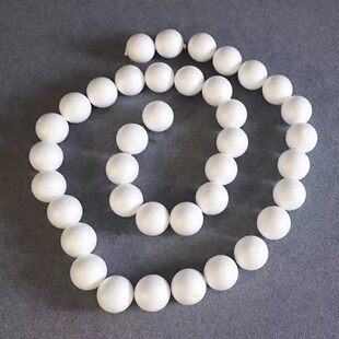 婚庆泡沫球串背景装饰珍珠串商城美陈橱窗装饰布幔球串拍照道具