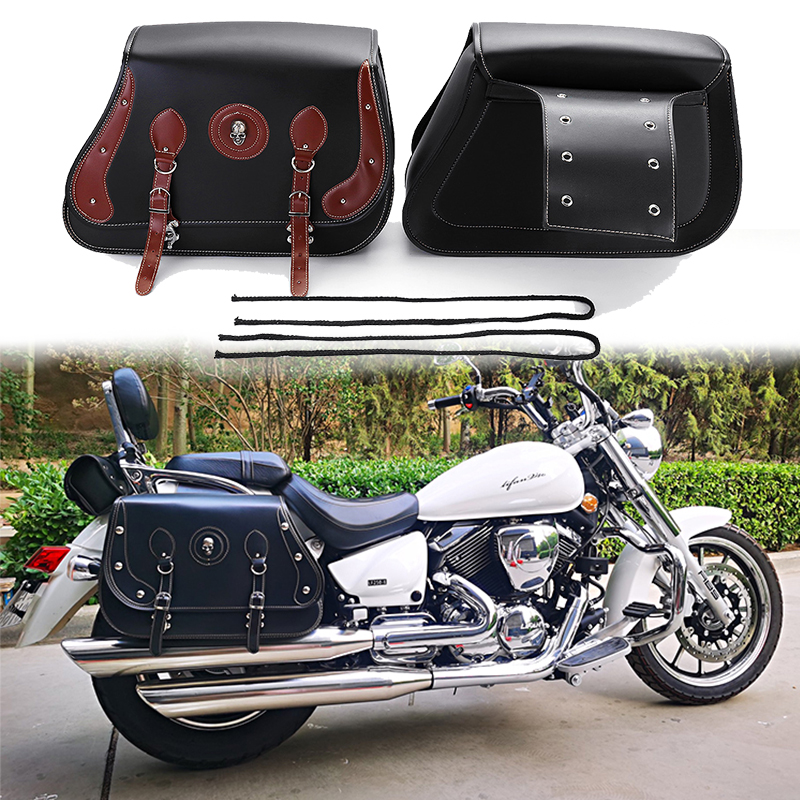 摩托车加大号边包骑士马鞍包复古