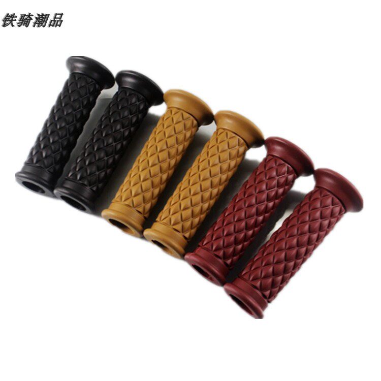 摩托车改装复古改装手把胶把套鑫源400 SR400小牛手把CG125手把胶