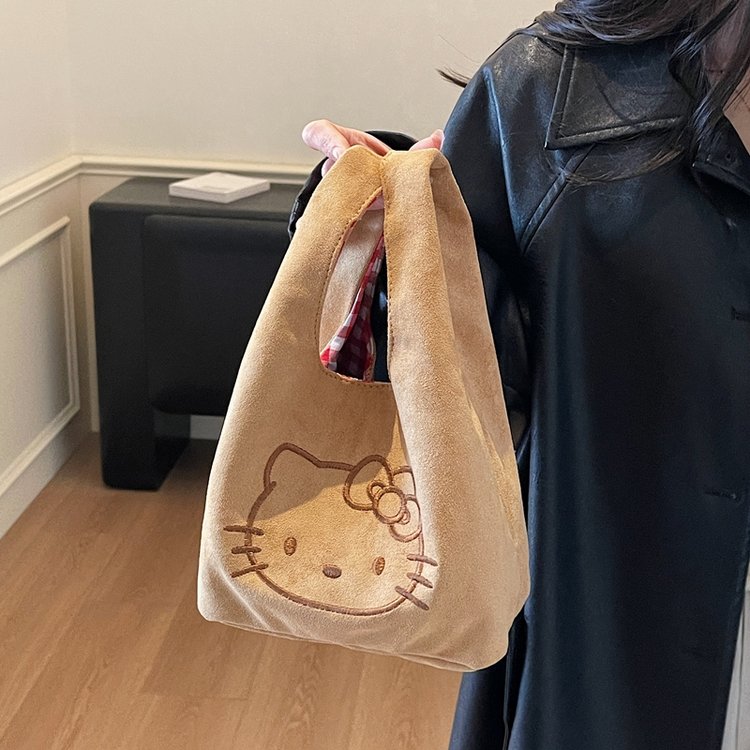 女包可爱手提包便当饭盒袋收纳包