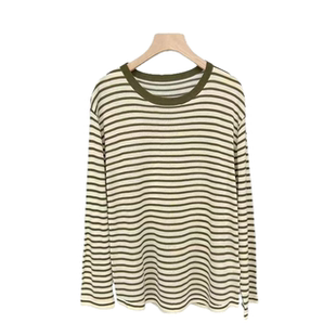 条纹亚麻针织衫 26329HHS YLANGENE