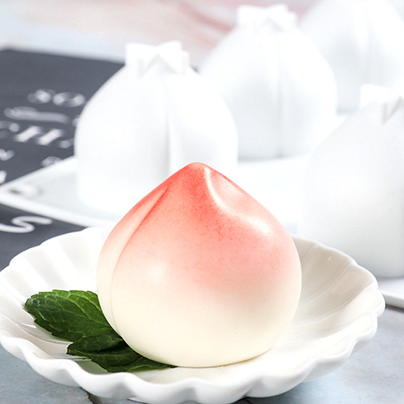 生日蛋糕寿桃慕斯模具diy桃子