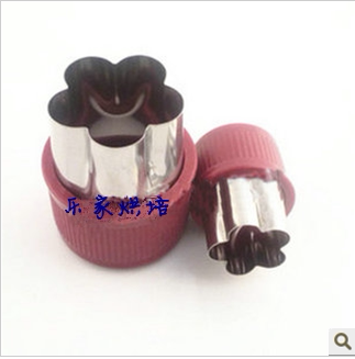 不锈刚梅花饼干模 水果蔬菜切花器 压花模 DIY饭团寿司印模 切模