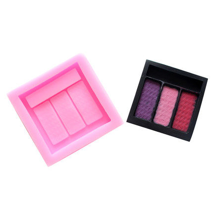 硅胶模具 翻糖模 巧克力模胭脂盒 蛋糕装饰模 大化妆盒