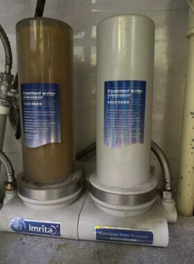 爱玛特MV净水器V2专用滤芯F1初级过滤芯PP棉净化棉活性炭滤芯标配