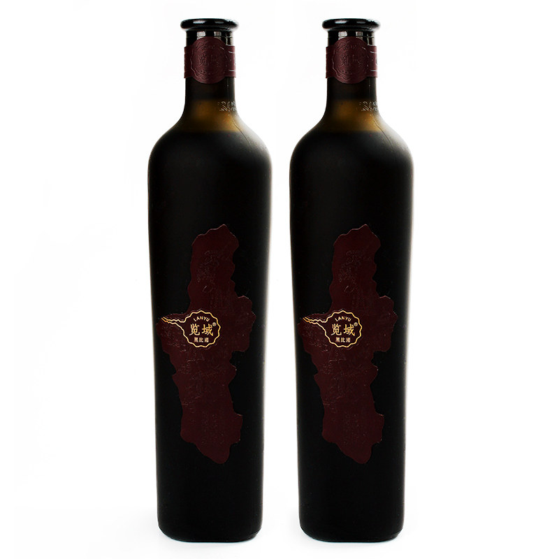 宁夏红葡萄酒750ml*6瓶览域黑比诺葡萄酒干红贺兰山东麓红酒女士