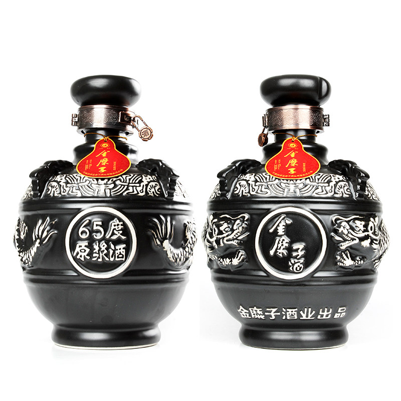 宁夏金糜子白酒65度原浆龙坛珍藏白酒2000ml坛子酒高度白酒纯粮酒