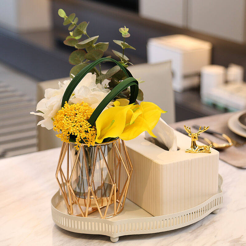 简约轻奢风客厅餐厅纸巾盒 灰色奶白色家居餐厅卧室高级感抽纸盒,家居饰品,装饰纸巾盒,淘宝优惠券,粉丝福利购,淘宝优惠卷