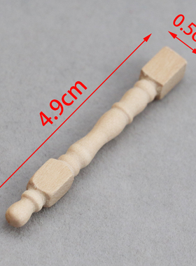 1:12娃娃屋dollhouse迷你家具配件微场景桌腿椅子脚素坯diy材料