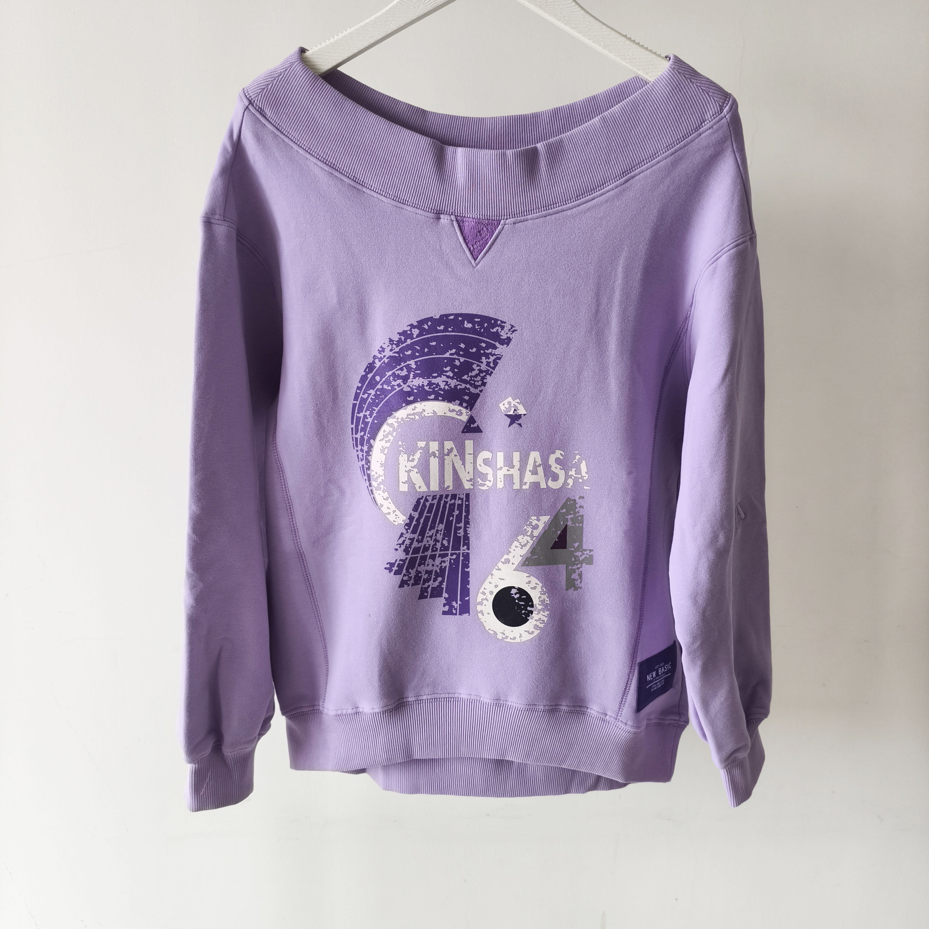 裂帛2025秋装新款PS922002UT0067女装宽松圆领卫衣女长袖休闲上衣