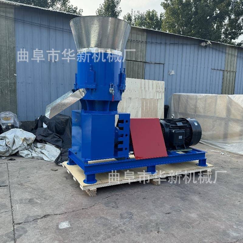 青草玉米颗粒饲料机猪鸡鸭鹅颗粒饲料机小型家禽养殖颗粒饲料机