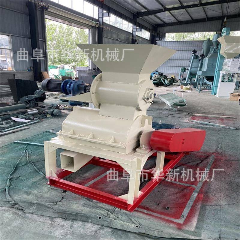 高湿高粘物料酒糟细粉机立式中药渣有机肥餐厨垃圾营养土发酵机