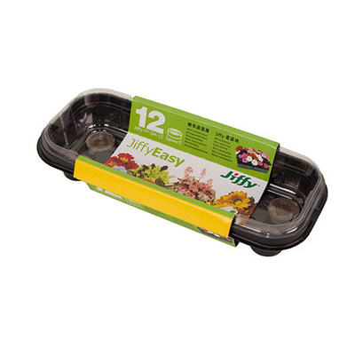 jiffy捷菲育苗套装育苗盒+12个育苗块 育苗块两规格可选