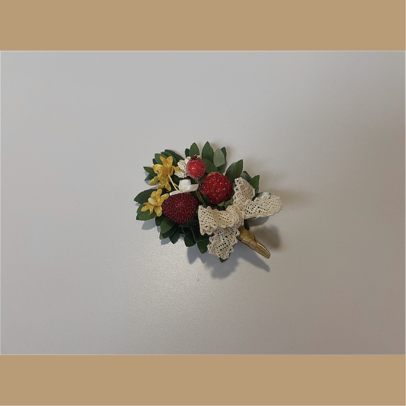 【完售展示】—树莓— 原创lolita洛丽塔胸针