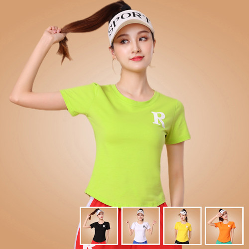 广场舞服装新款上衣女夏季杨丽萍