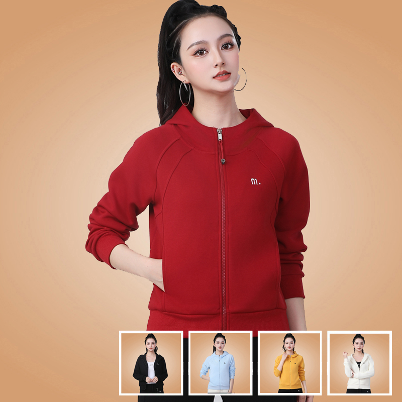 广场舞服装长袖上衣健身操