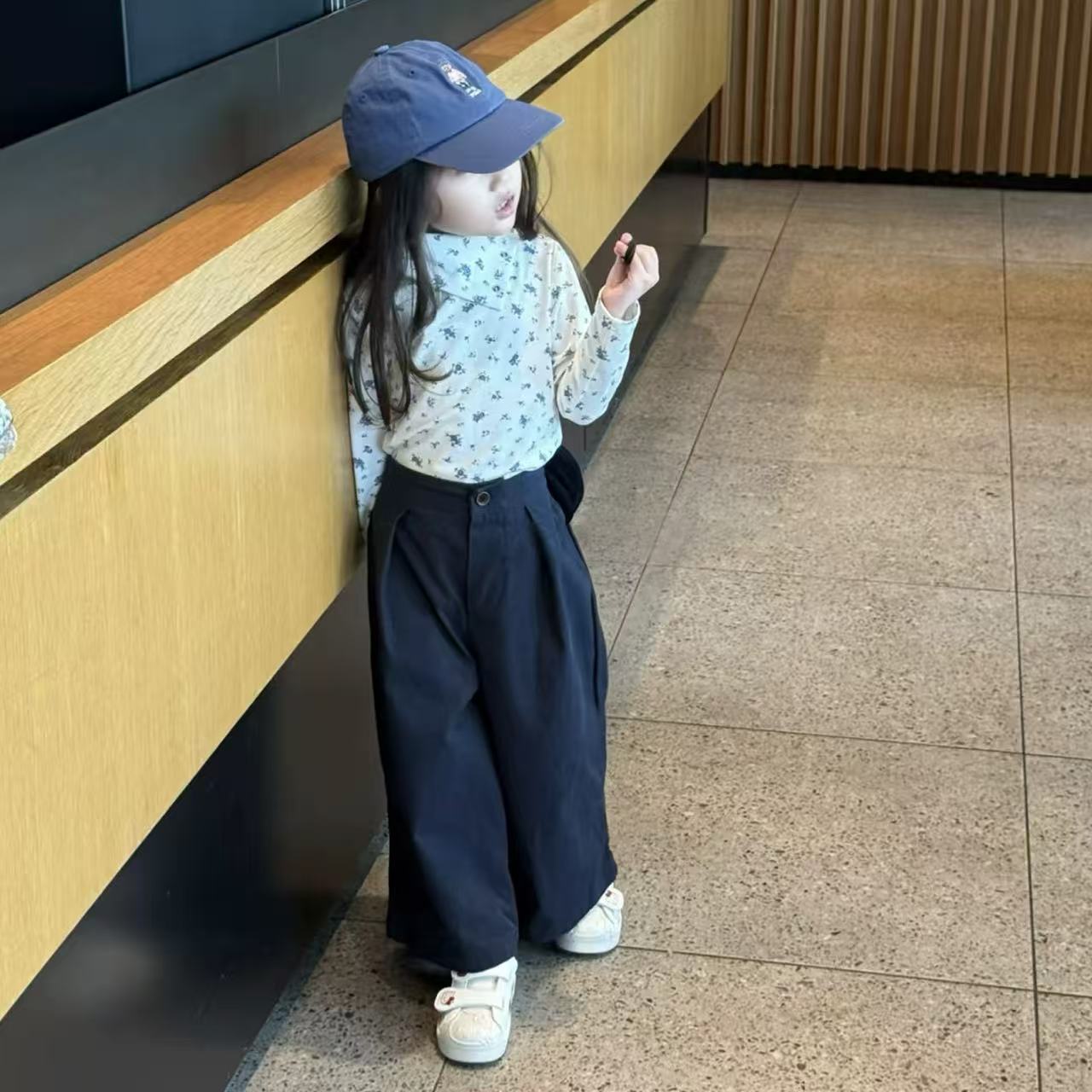 2026新款女童秋季碎花两件套
