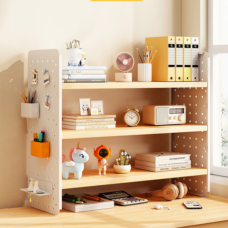 桌面置物架办公室工位收纳展示架