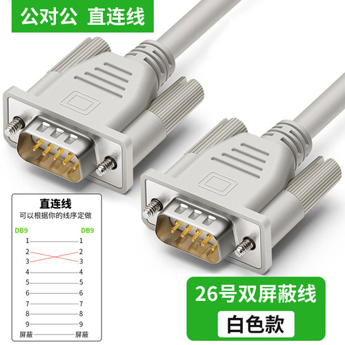 串口连交叉单纯铜数据线