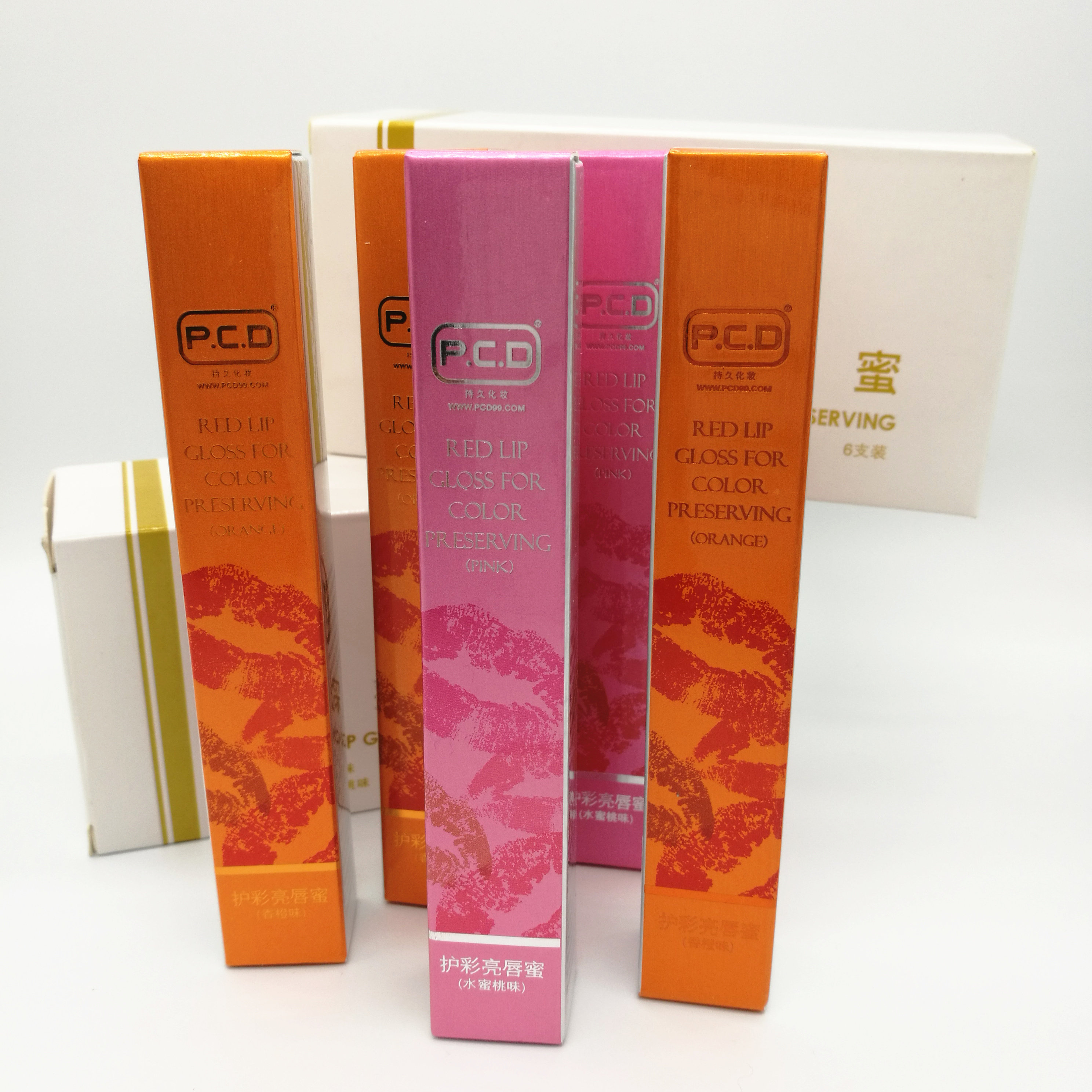 100%正品PCD护彩亮唇蜜pcd唇蜜水蜜桃香橙口红唇膏防裂唇纹在类目 彩妆/香水/美妆工具, 唇彩/唇蜜中 - 来自Buy2taobao.com提供专业的淘宝代购服务