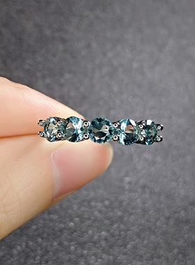 女生时尚饰品简约镀白金轻奢戒指