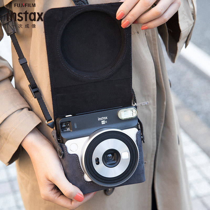 fujifilm/富士instax一次成像正品原装 sq6相机保护套/肩带/手柄
