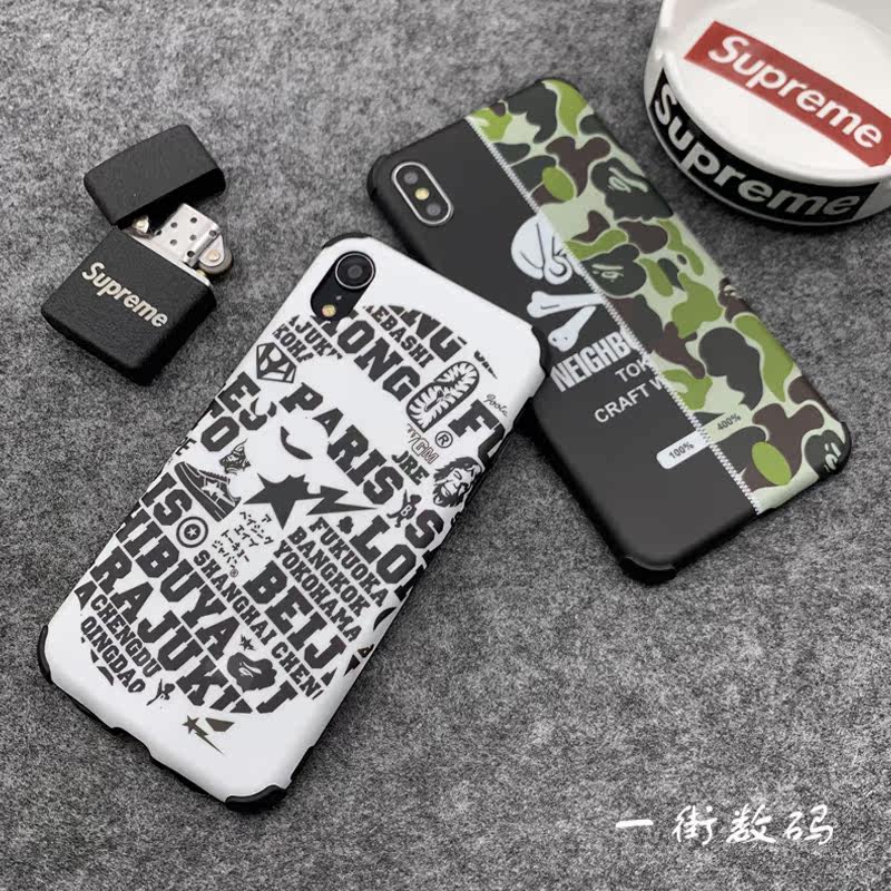Chaopai bape Ape head iphonexsmax Apple phone shell 8plus/7plus/6splus Shell xrin the 3C Digital Accessories, Cell Phone Accessories , Phone Protection Case/Shell  category - from Buy2taobao.com to provide professional Taobao agent buy service