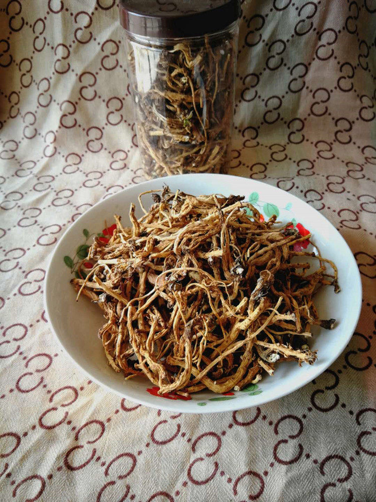 山东烟台野菜苦菜根干货苦麻子根苦碟子根苦丁根包邮煲汤食材