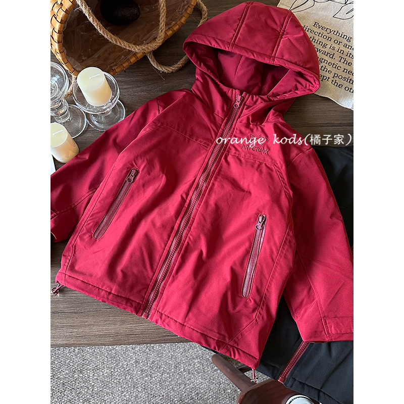 【粉丝清仓冬季福利款】儿童秋冬徒步冲锋衣女童防水防风休闲外套