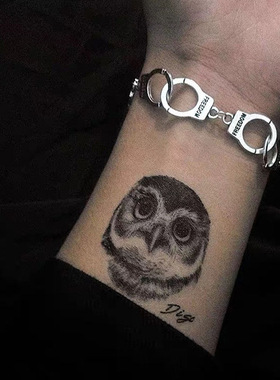 男款欧美港风潮拼接手铐四节手链铁链条正方圆圈环项圈网红锁骨链