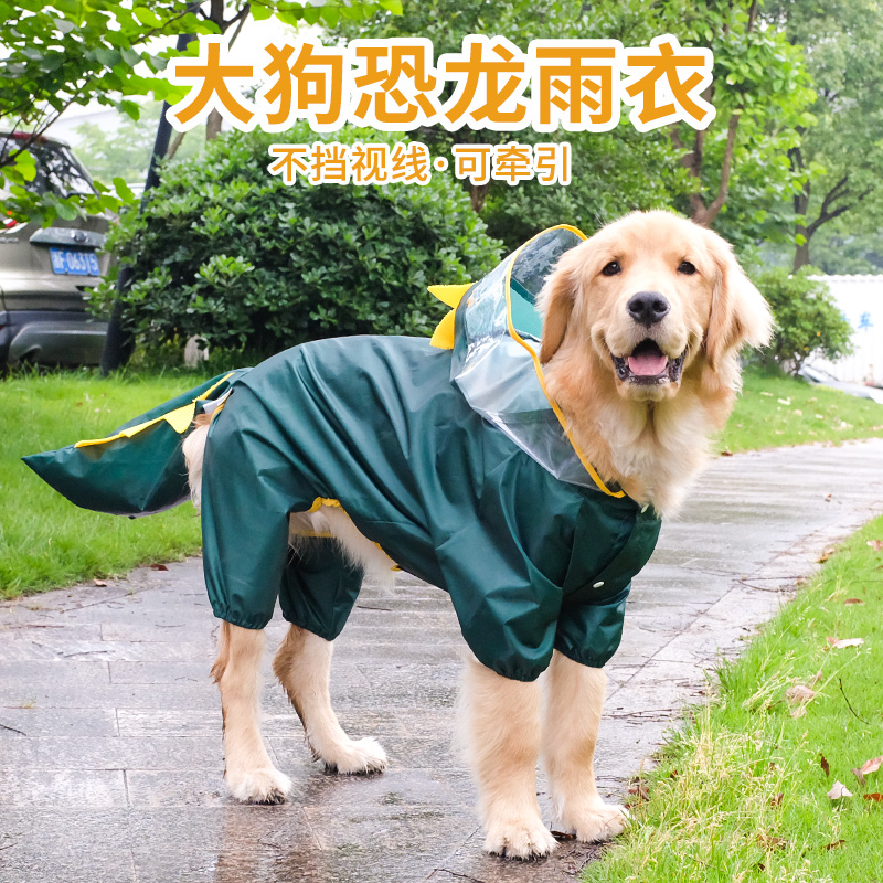 金毛雨衣拉布拉多中型大型犬