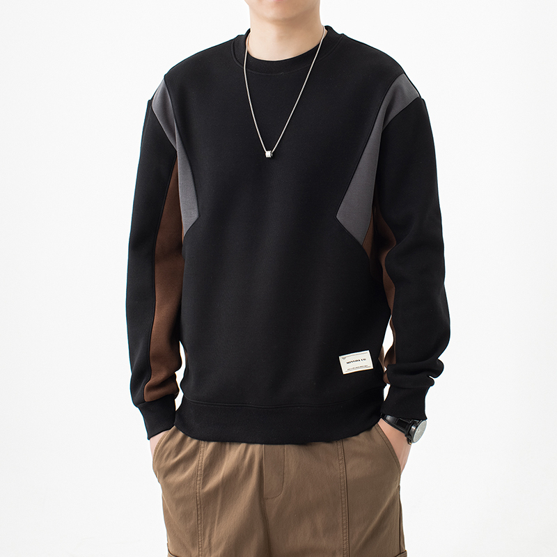 重磅卫衣男士休闲美式高街套头衫