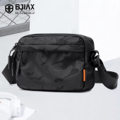 小帆布包男款 轻便单肩包男士 斜挎包户外休闲外出便携通勤背包新款