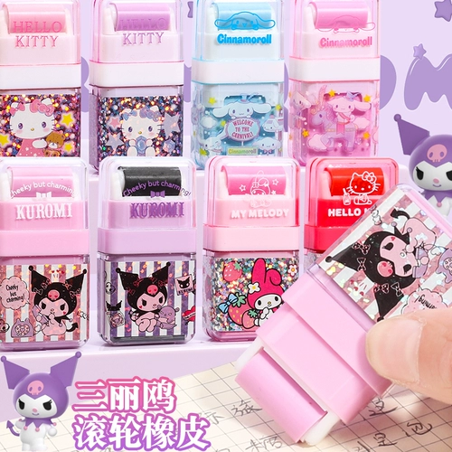 Sanrio, hello kitty, милый ластик для школьников и студентов