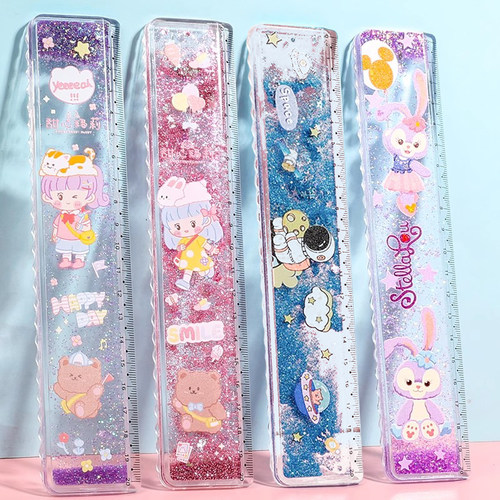 可爱流沙尺直尺小学生少女心