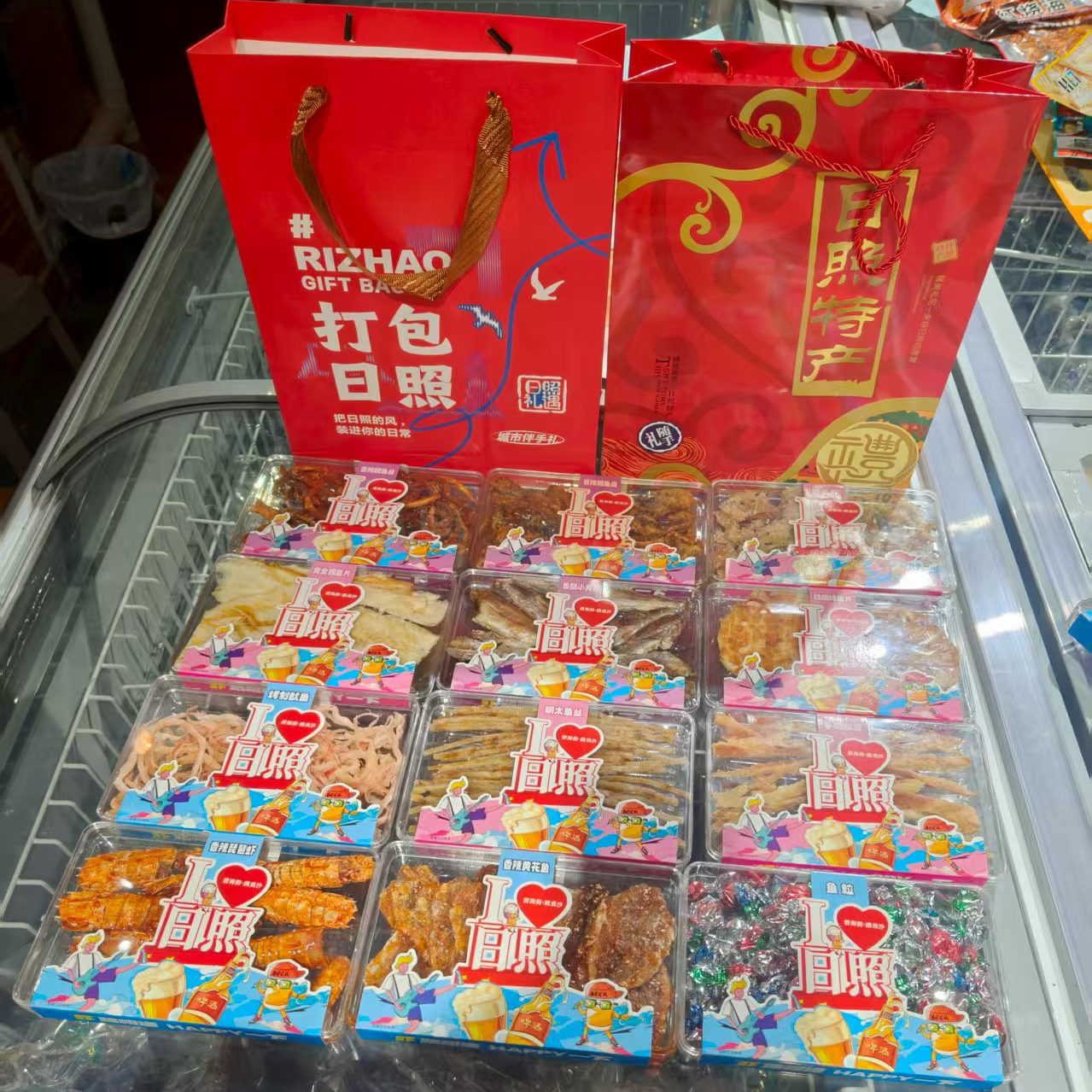 日照风味伴手礼海鲜零食干货即食鱿鱼丝鳕鱼片即食小吃
