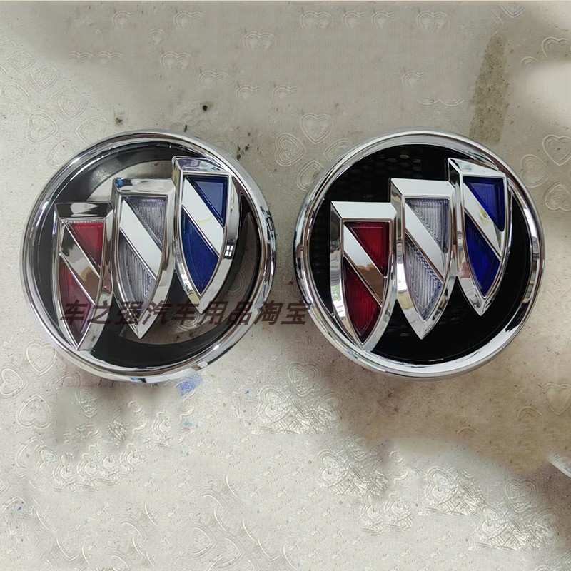 别克昂科威前中网标后备箱圆标