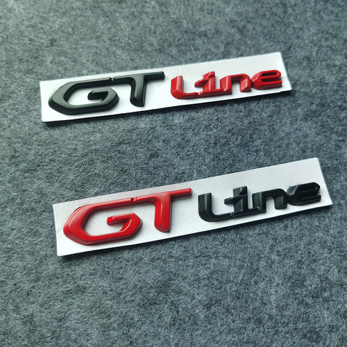 起亚GTLINE金属车标装饰贴