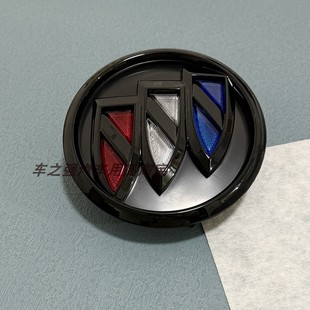 黑武士车标机头盖标 适用别克威朗前中网标前杠中网标志车头标改装
