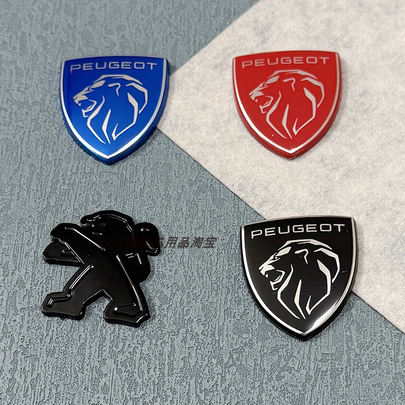 东风标致30084008方向盘车标贴