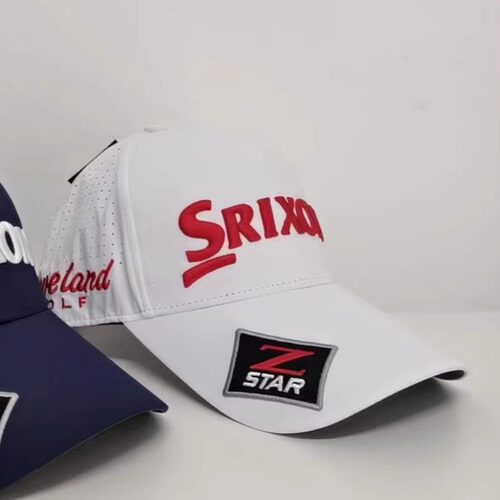 时尚高尔夫球帽男女刺绣遮阳