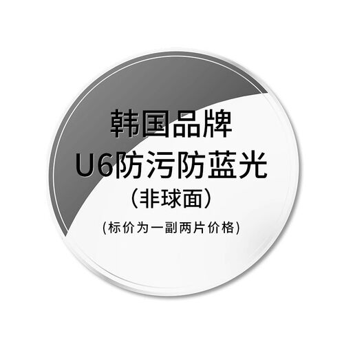 折射率超轻薄非球面镜片