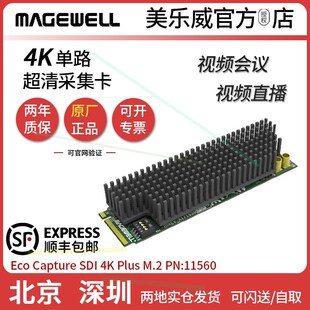 美乐威Eco Plus Capture M.2工控机采集卡包 SDI 全新MAGEWELL