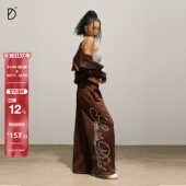 脚调节卫裤 SMILE 简约开衫 休闲运动裤 DDD拳击套装 深培棕360g美式