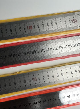 包邮钢尺子305060长不锈钢尺