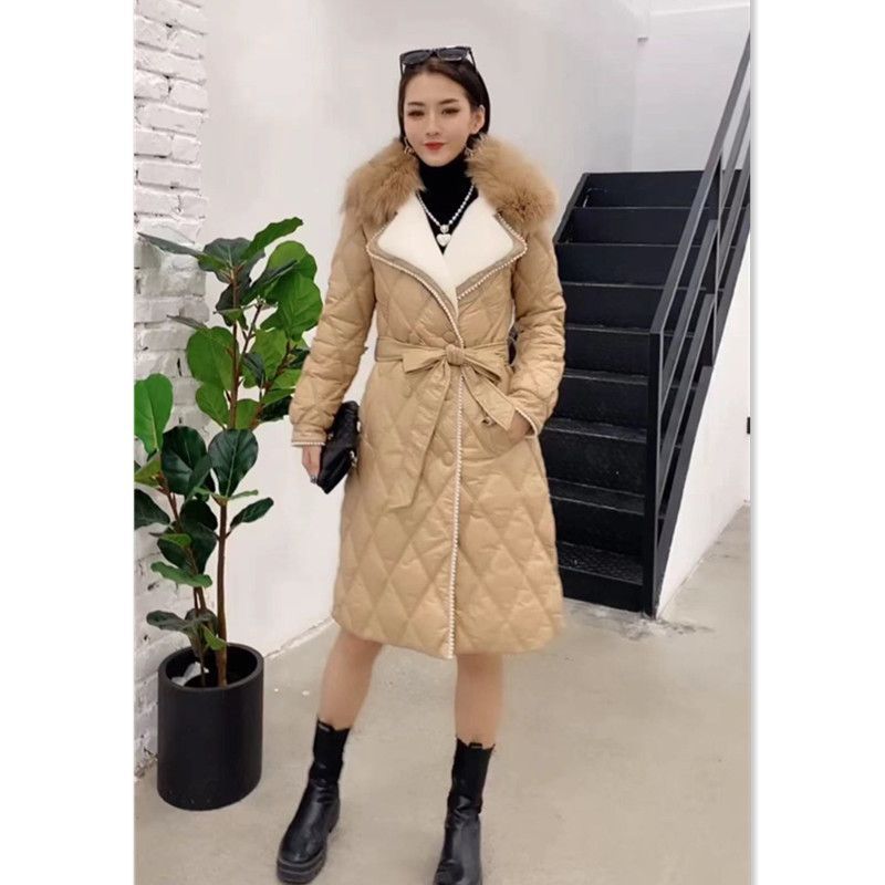 今年流行特惠88217大爱美依缘冬季新款中长款外套棉衣时尚翻领