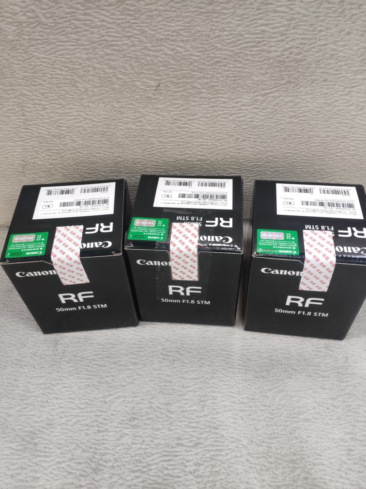 佳能RF50mm f1.8 STM适用佳能全画幅专微R6 RP R R5微单