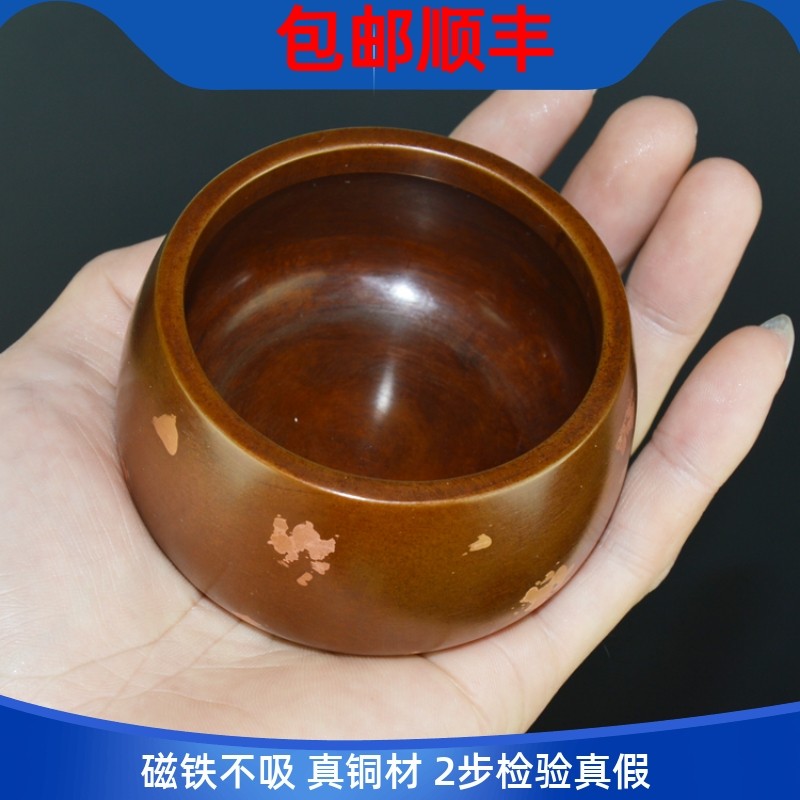 纯紫铜香炉钵炉家用室内铜香炉苏香薰炉