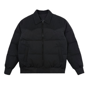 CF139-P138 控178 社会小伙店主风棉衣外套潮流棉服男 黑图片