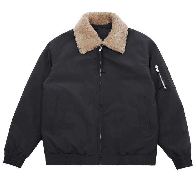 CF136-P138控178社会小伙店主风棉衣外套潮流棉服男黑,男装棉衣,电商A343